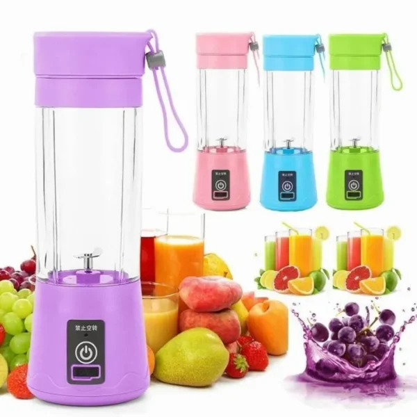 Portable Juice Blender Electric USB Juicer Cup Fruit Mixer Juicer Smoothie Maker Blender Rechargeable Juicer  5 (2)
