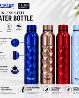 2025 latest 1000ml Stainless Steel Water bottle Stylish Handy Modern Water Cup For Daily Life Office Study Dining Outdoor Activity