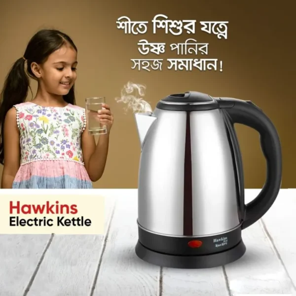 Electric Kettle 2L – Perfect for Tea, Coffee, and Hot Water