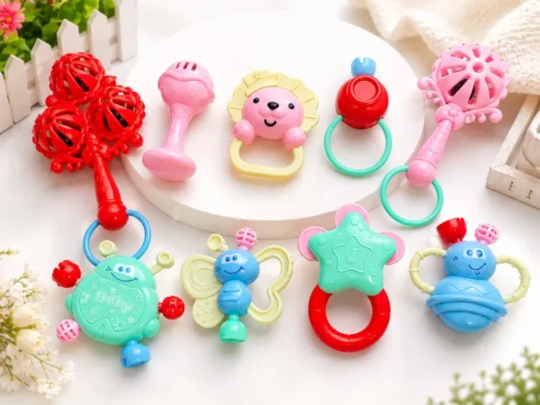 Baby Junjuni toys set -Multicolor - 1 pack